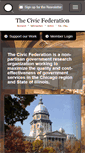 Mobile Screenshot of civicfed.org